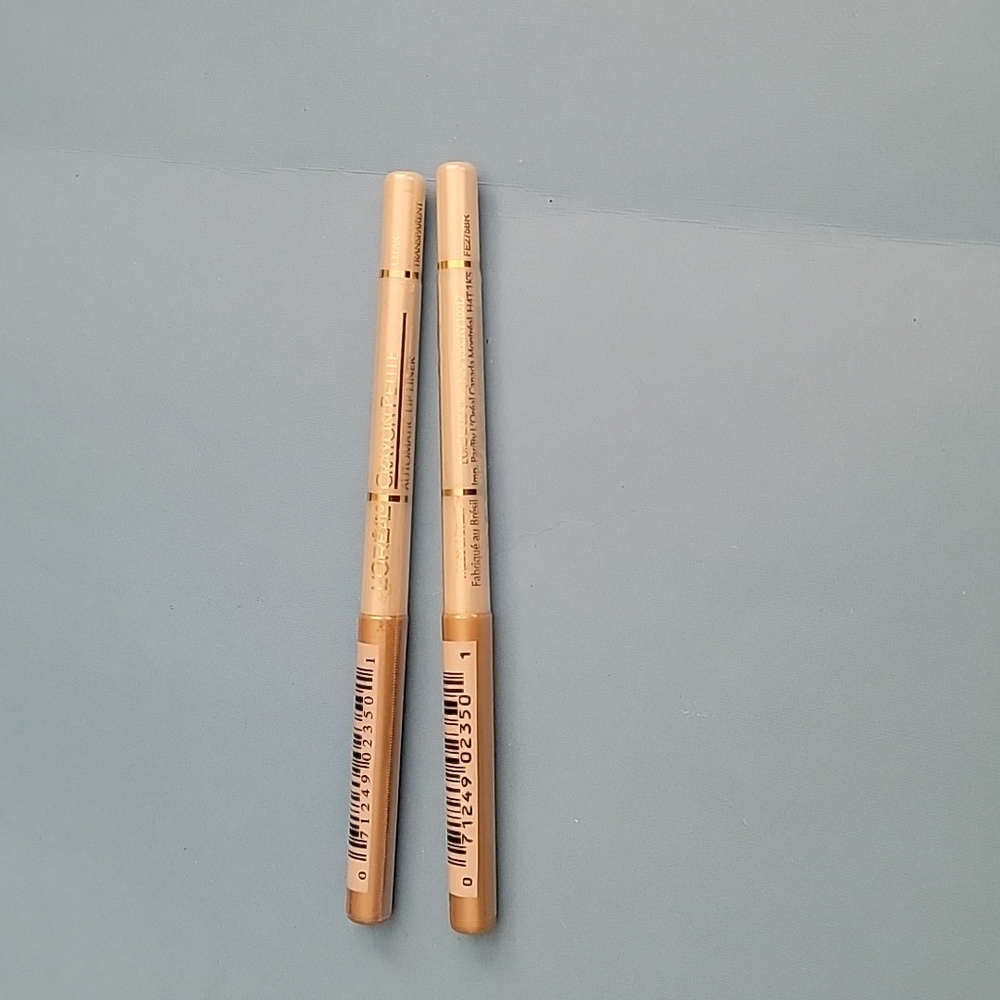 2 L'Oreal Paris Crayon Petite Lip Liner Clear HTF